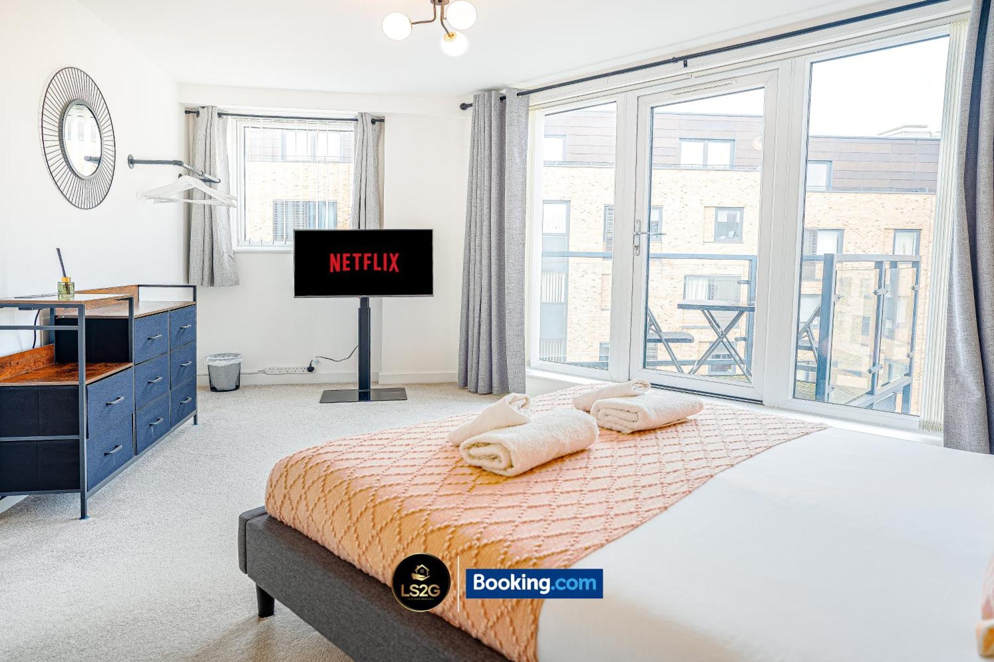 Appartamento Stylish 2 Bedroom By Ls2g Short Lets & Serviced Greater With Free Parking *